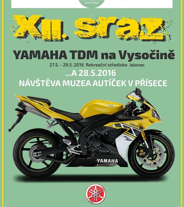 XII. sraz YAMAHA TDM na Vysočině