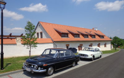 Návštěva s vozy Tatra 603 z Německa